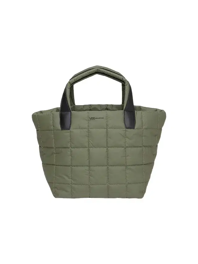 Vee Collective Women's Porter Mini Ripstop Nylon Tote Bag - Moss
