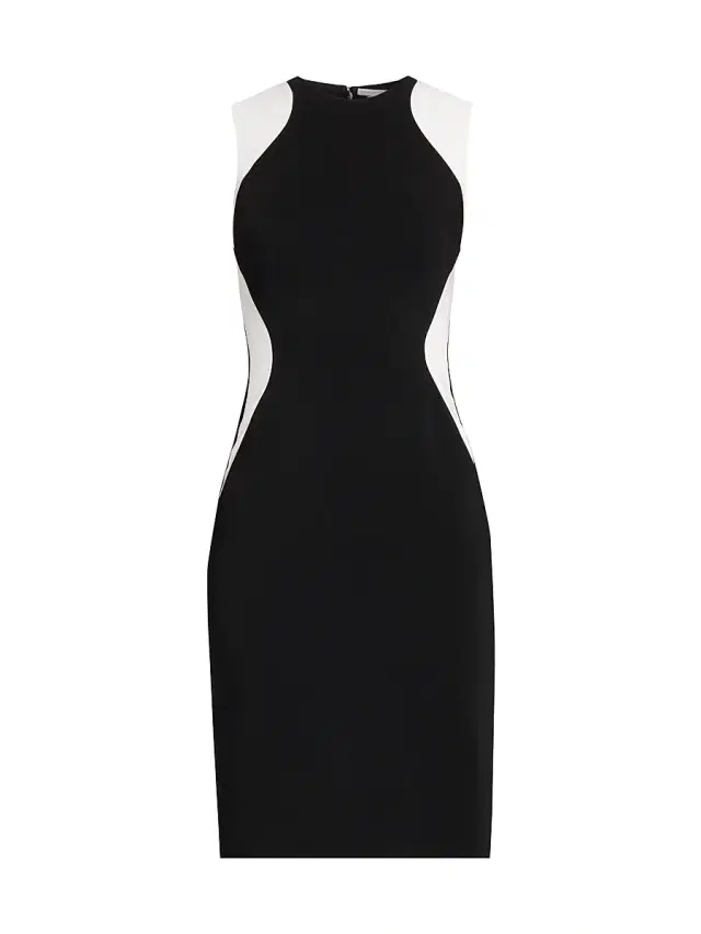 Women's Miracle Colorblocked Minidress - Black