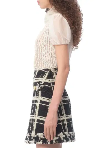 Valentino Women's Chiffon Blouse | Thumbnail 4