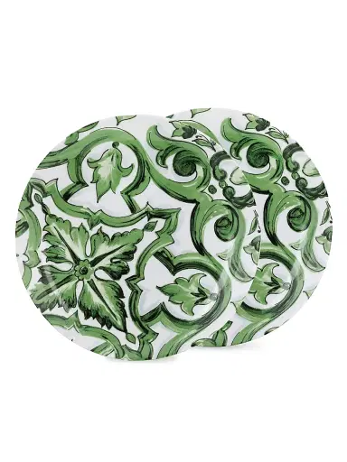 Dolce & Gabbana Verde Maiolica Dinnerware Collection - Green - Size Soup Bowl | Thumbnail 6