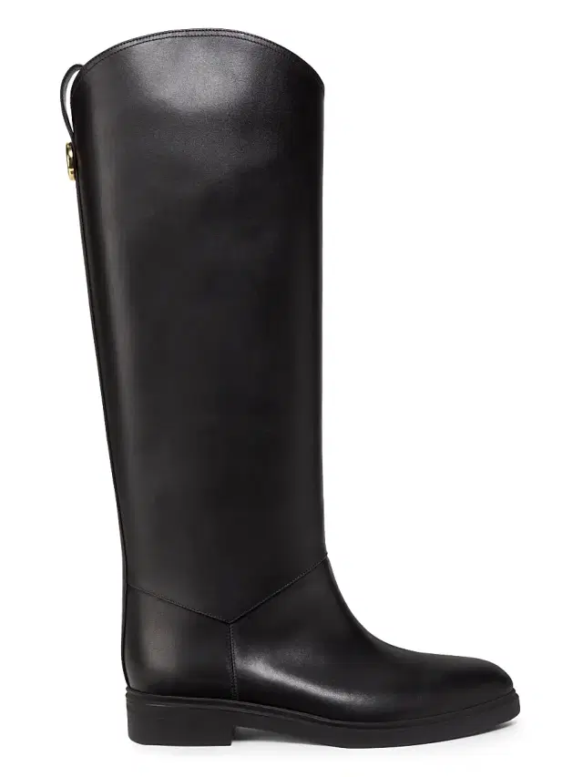Women's Kilda Smooth Leather Boots - Black