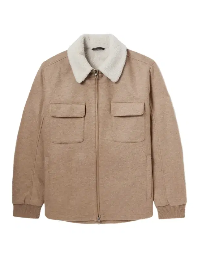 Loro Piana Suede-Trimmed Shearling-Lined Cashmere-Blend Shirt Jacket - Men