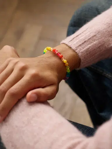 Sydney Evan 14-Karat Gold, Rainbow Jade and Diamond Beaded Bracelet - Men | Thumbnail 2