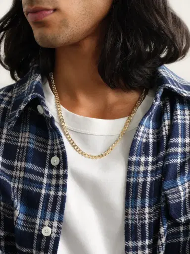 Sydney Evan 14-Karat Gold Curb Chain Necklace - Men | Thumbnail 2 Sydney Evan 14-Karat Gold Curb Chain Necklace - Men | Thumbnail 2
