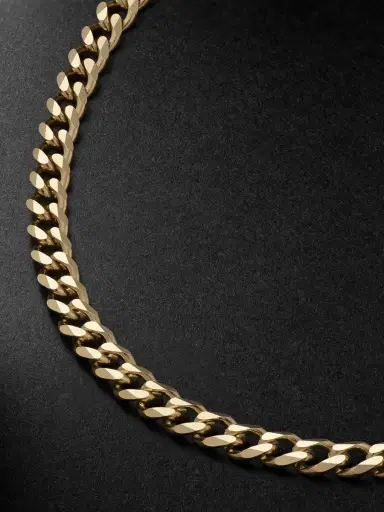 Sydney Evan 14-Karat Gold Curb Chain Necklace - Men | Thumbnail 4 Sydney Evan 14-Karat Gold Curb Chain Necklace - Men | Thumbnail 4