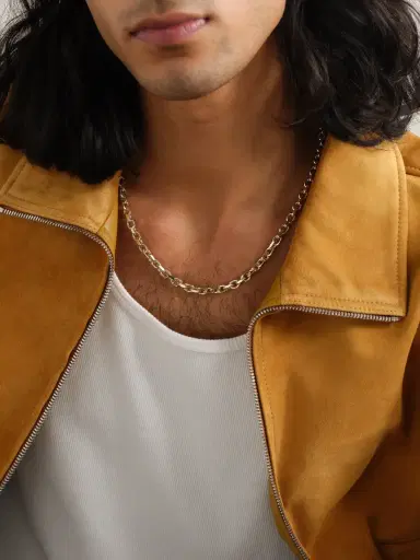 Sydney Evan 14-Karat Gold Curb Chain Necklace - Men | Thumbnail 2 Sydney Evan 14-Karat Gold Curb Chain Necklace - Men | Thumbnail 2