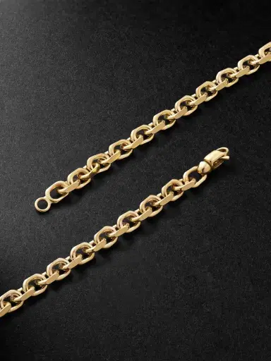Sydney Evan 14-Karat Gold Curb Chain Necklace - Men | Thumbnail 3 Sydney Evan 14-Karat Gold Curb Chain Necklace - Men | Thumbnail 3