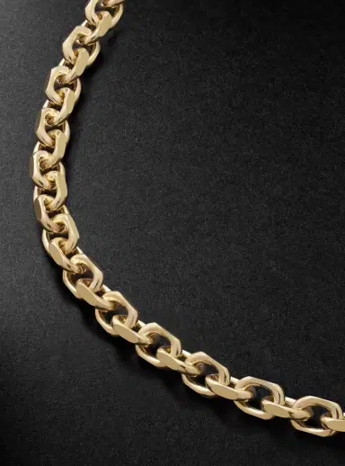 Sydney Evan 14-Karat Gold Curb Chain Necklace - Men | Thumbnail 4 Sydney Evan 14-Karat Gold Curb Chain Necklace - Men | Thumbnail 4