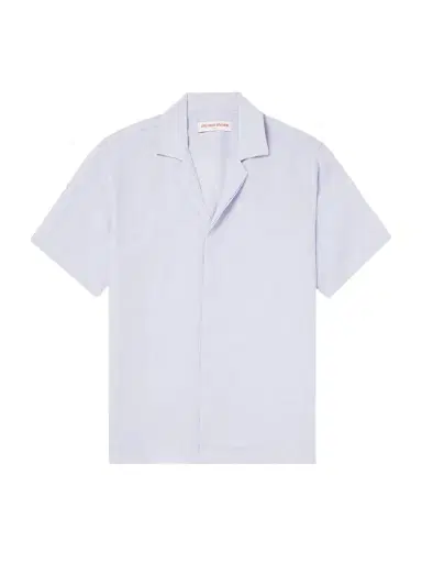 Orlebar Brown Maitan II Camp-Collar Linen Shirt - Men | Thumbnail 1