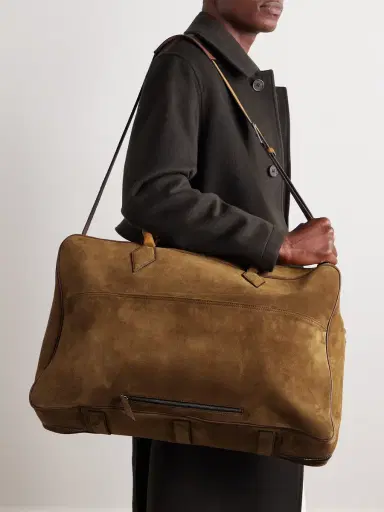 Métier Closer Weekend Suede Holdall - Men | Thumbnail 2 Métier Closer Weekend Suede Holdall - Men | Thumbnail 2