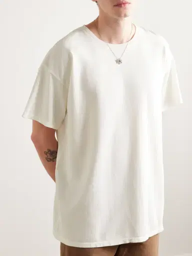 The Elder Statesman Cotton and Cashmere-Blend Jersey T-Shirt - Men | Thumbnail 3 The Elder Statesman Cotton and Cashmere-Blend Jersey T-Shirt - Men | Thumbnail 3