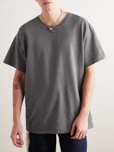 The Elder Statesman Cotton and Cashmere-Blend Jersey T-Shirt - Men | Thumbnail 3 The Elder Statesman Cotton and Cashmere-Blend Jersey T-Shirt - Men | Thumbnail 3
