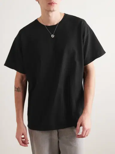 The Elder Statesman Cotton and Cashmere-Blend Jersey T-Shirt - Men | Thumbnail 3 The Elder Statesman Cotton and Cashmere-Blend Jersey T-Shirt - Men | Thumbnail 3