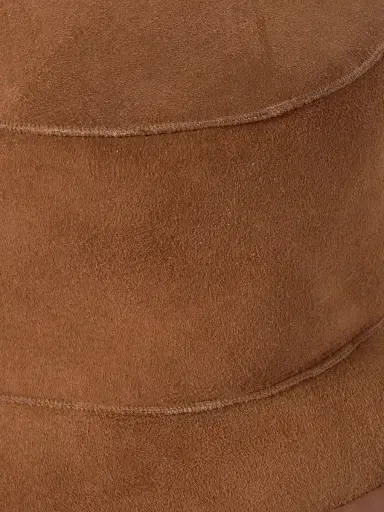 Loro Piana Lys Reversible Leather-Trimmed Shearling Bucket Hat - Men | Thumbnail 3 Loro Piana Lys Reversible Leather-Trimmed Shearling Bucket Hat - Men | Thumbnail 3