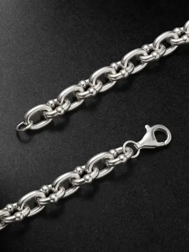 Greg Yuna Sterling Silver Chain Necklace - Men | Thumbnail 3 Greg Yuna Sterling Silver Chain Necklace - Men | Thumbnail 3