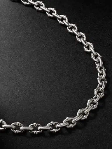 Greg Yuna Sterling Silver Chain Necklace - Men | Thumbnail 1 Greg Yuna Sterling Silver Chain Necklace - Men | Thumbnail 1