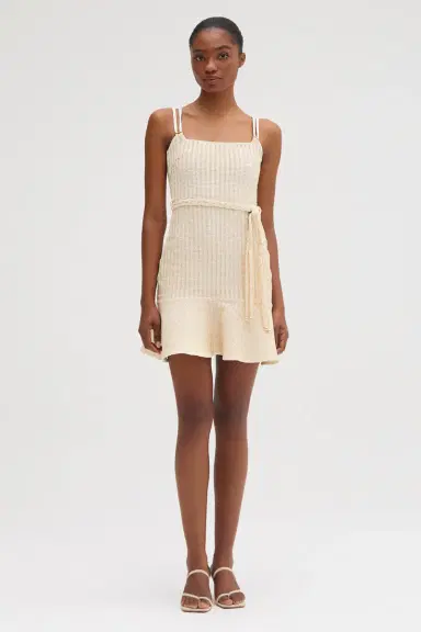 PatBo METALLIC KNIT MINI DRESS | Thumbnail 2 PatBo METALLIC KNIT MINI DRESS | Thumbnail 2