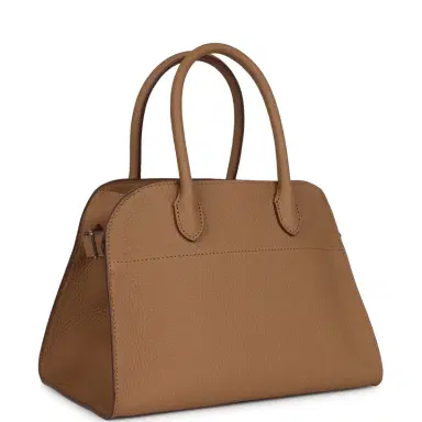 The Row The Row Soft Margaux 10 Bag Sandpit Calfskin Silver Hardware | Thumbnail 2 The Row The Row Soft Margaux 10 Bag Sandpit Calfskin Silver Hardware | Thumbnail 2