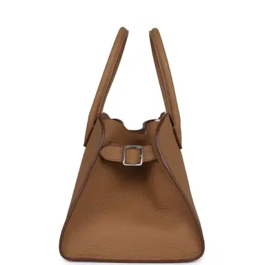 The Row The Row Soft Margaux 10 Bag Sandpit Calfskin Silver Hardware | Thumbnail 3 The Row The Row Soft Margaux 10 Bag Sandpit Calfskin Silver Hardware | Thumbnail 3
