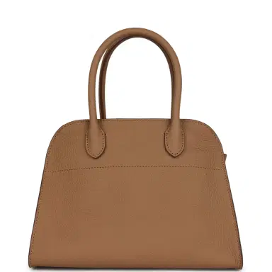 The Row The Row Soft Margaux 10 Bag Sandpit Calfskin Silver Hardware | Thumbnail 4 The Row The Row Soft Margaux 10 Bag Sandpit Calfskin Silver Hardware | Thumbnail 4