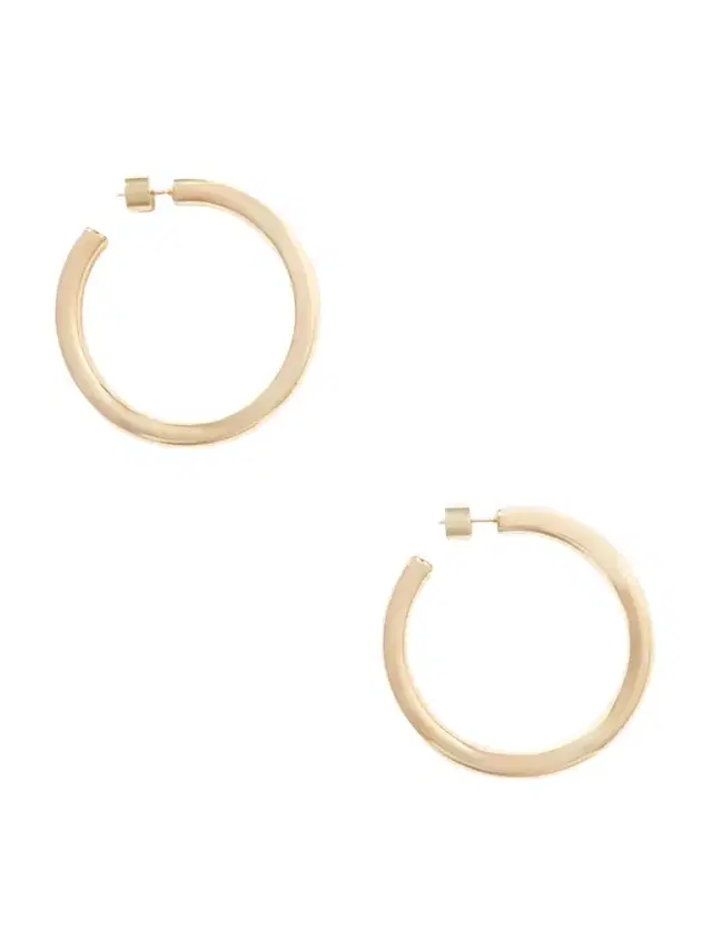 Jennifer Fisher Baby Natasha Gold-tone Hoop Earrings