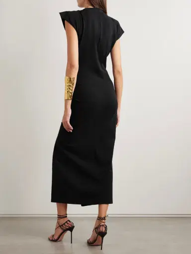 Isabel Marant Nadela Gathered Cotton-jersey Midi Dress | Thumbnail 3