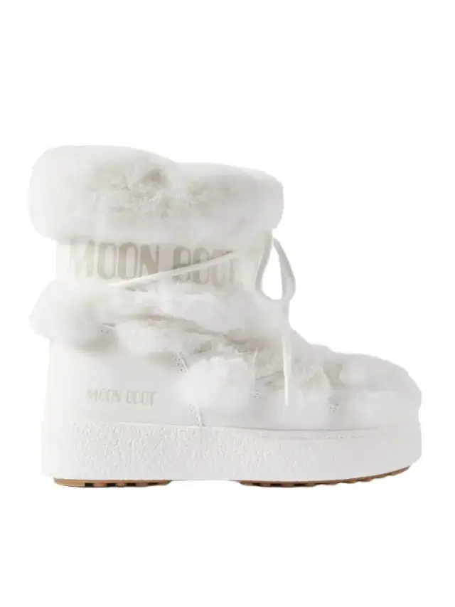 Moon Boot Ltrack Monaco Plush-trimmed Shell And Leather-like Snow Boots