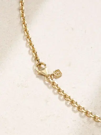 Sydney Evan Open Icon 14-karat Gold, Malachite And Diamond Necklace | Thumbnail 3 Sydney Evan Open Icon 14-karat Gold, Malachite And Diamond Necklace | Thumbnail 3