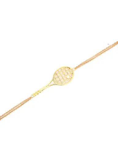 Wish Fine Jewelry 0.02ct Diamond 14K Gold Bangle Bracelet | Thumbnail 1