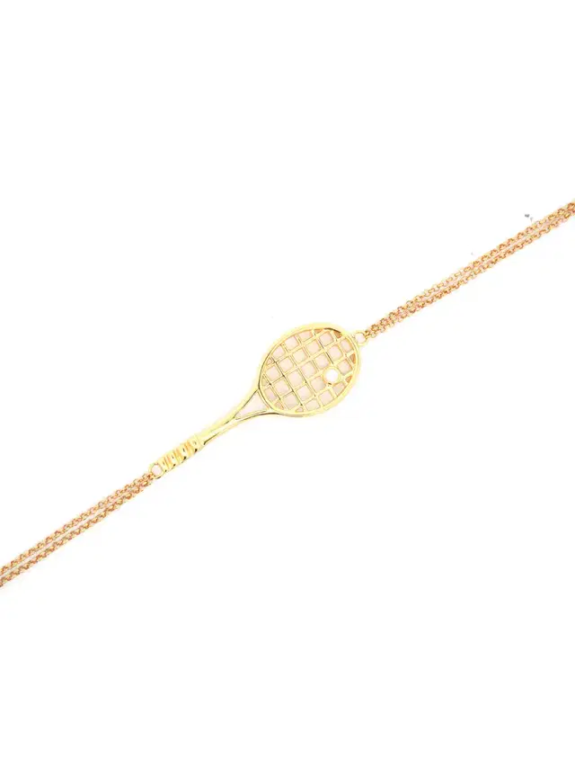 Wish Fine Jewelry 0.02ct Diamond 14K Gold Bangle Bracelet