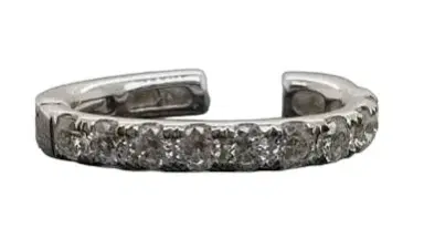Wish Fine Jewelry 0.27ct Diamond 18K Ear Cuff | Thumbnail 1