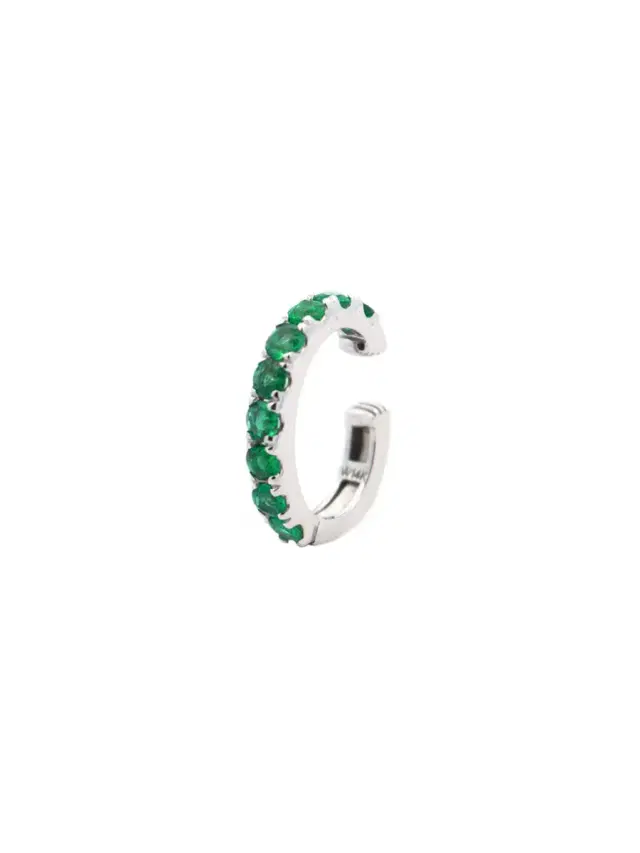 Wish Fine Jewelry 0.28ct Emerald 18K Gold Ear Cuff