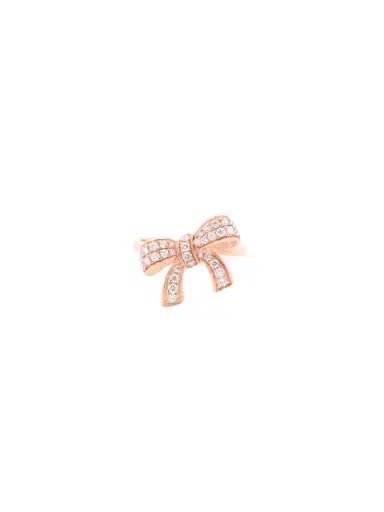 Wish Fine Jewelry 0.35ct Diamond 18K Gold Bow Ring | Thumbnail 1 Wish Fine Jewelry 0.35ct Diamond 18K Gold Bow Ring | Thumbnail 1
