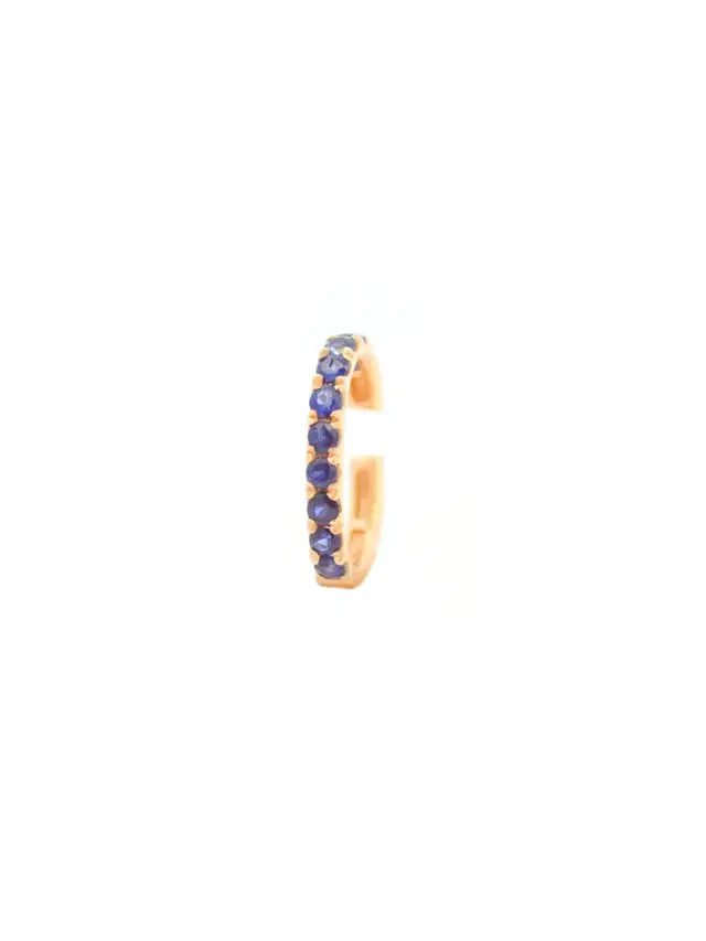 Wish Fine Jewelry 0.36ct Blue Sapphire 18K Ear Cuff