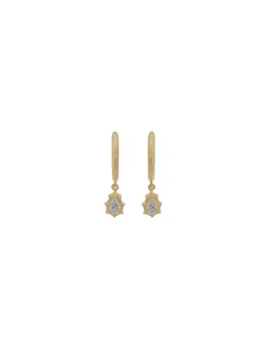 Wish Fine Jewelry 0.36ct Diamond 14K Gold Dangle Drop Earrings | Thumbnail 1 Wish Fine Jewelry 0.36ct Diamond 14K Gold Dangle Drop Earrings | Thumbnail 1