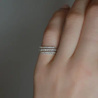 Wish Fine Jewelry 0.44ct Diamond 18K Gold Spiral Ring | Thumbnail 3 Wish Fine Jewelry 0.44ct Diamond 18K Gold Spiral Ring | Thumbnail 3