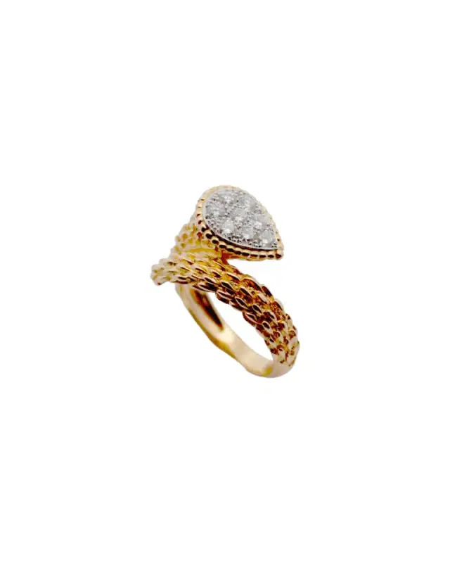 0.47ct Diamond 18K Gold Ring