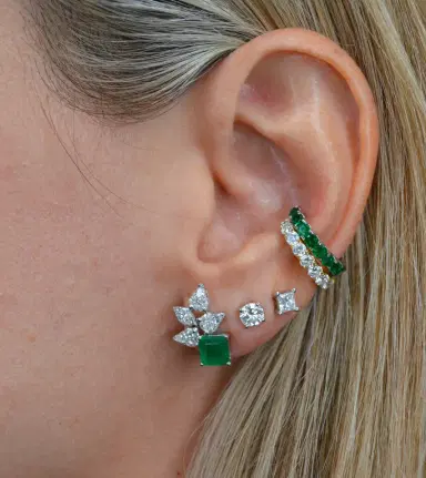 Wish Fine Jewelry 0.48ct Diamond 18K Gold Ear Cuff | Thumbnail 3 Wish Fine Jewelry 0.48ct Diamond 18K Gold Ear Cuff | Thumbnail 3