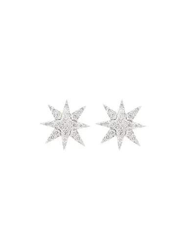 Wish Fine Jewelry 0.49ct Diamond 18K Gold Star Stud Earrings | Thumbnail 1 Wish Fine Jewelry 0.49ct Diamond 18K Gold Star Stud Earrings | Thumbnail 1