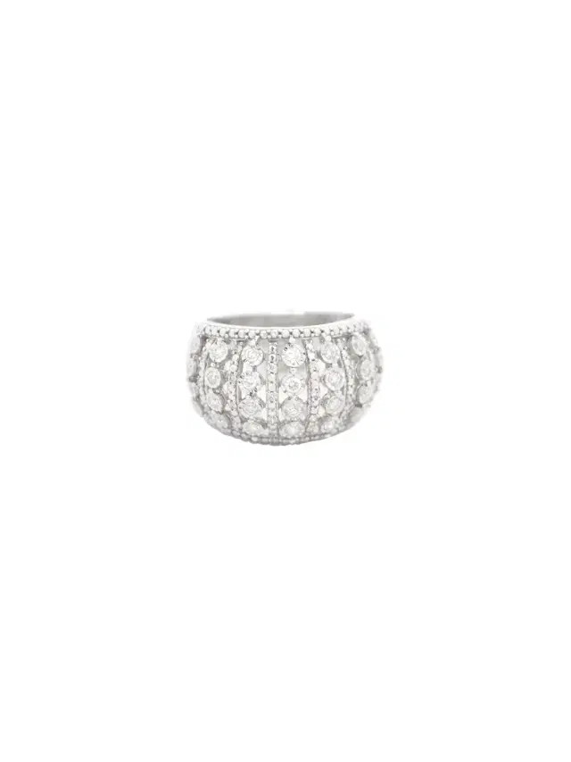 Wish Fine Jewelry 0.50ct Diamond 14K Gold Dome Ring