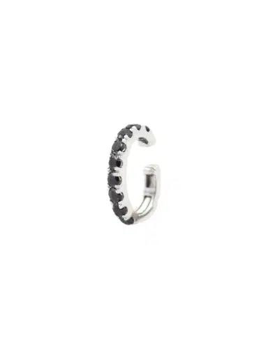 Wish Fine Jewelry 0.56ct Black Diamond 14K Gold Ear Cuff | Thumbnail 1