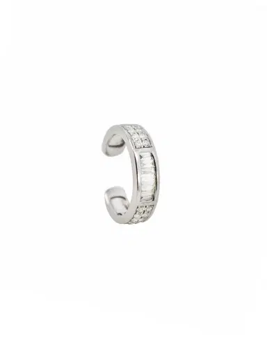 Wish Fine Jewelry 0.56ct Diamond 18K Gold Cluster Ear Cuff | Thumbnail 1
