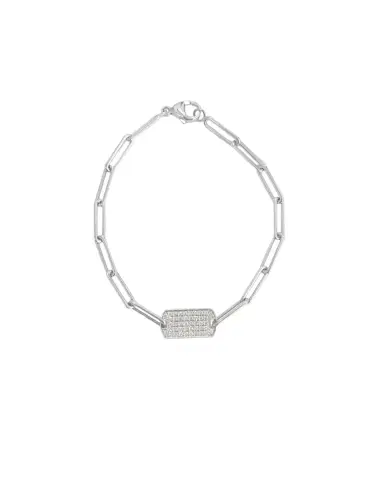 Wish Fine Jewelry 0.5ct Diamond 14K Gold Plated Chain Bracelet | Thumbnail 1 Wish Fine Jewelry 0.5ct Diamond 14K Gold Plated Chain Bracelet | Thumbnail 1