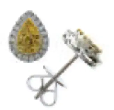 Wish Fine Jewelry 0.5ct Diamond 18K Gold Earrings | Thumbnail 1