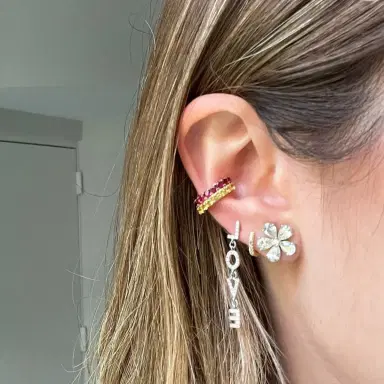 Wish Fine Jewelry 0.60ct Citrine 18K Gold Ear Cuff | Thumbnail 2 Wish Fine Jewelry 0.60ct Citrine 18K Gold Ear Cuff | Thumbnail 2