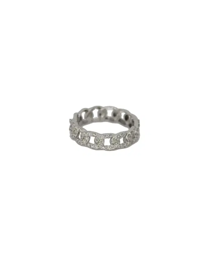 Wish Fine Jewelry 0.64ct Diamond 18K Gold Cuban Ring