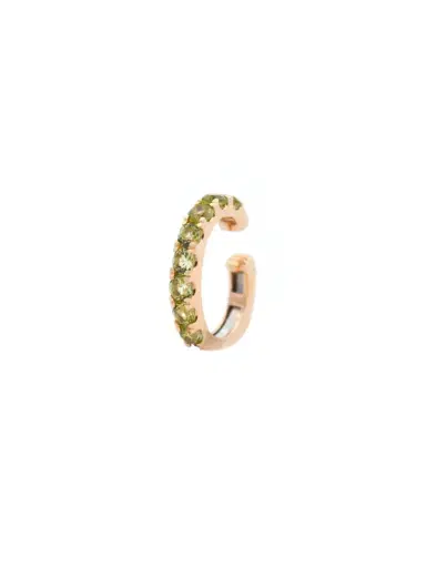 Wish Fine Jewelry 0.66ct Peridot 18K Gold Ear cuff | Thumbnail 1 Wish Fine Jewelry 0.66ct Peridot 18K Gold Ear cuff | Thumbnail 1