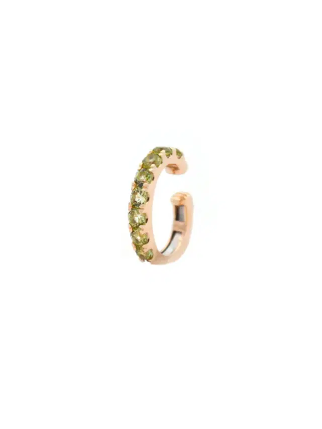 Wish Fine Jewelry 0.66ct Peridot 18K Gold Ear cuff