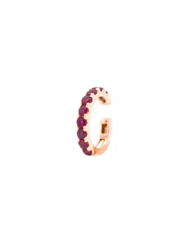 Wish Fine Jewelry 0.67ct Ruby 14K Gold Ear Cuff | Thumbnail 1 Wish Fine Jewelry 0.67ct Ruby 14K Gold Ear Cuff | Thumbnail 1