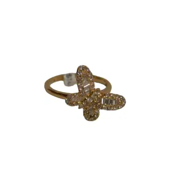 Wish Fine Jewelry 0.75ct Diamond 14K Gold Butterfly Ring | Thumbnail 2 Wish Fine Jewelry 0.75ct Diamond 14K Gold Butterfly Ring | Thumbnail 2